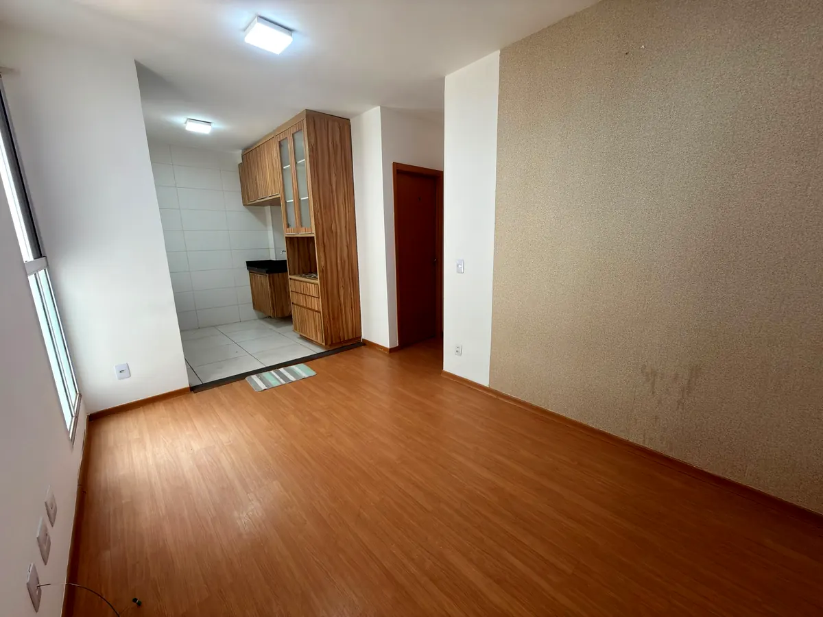 Sala integrada à cozinha