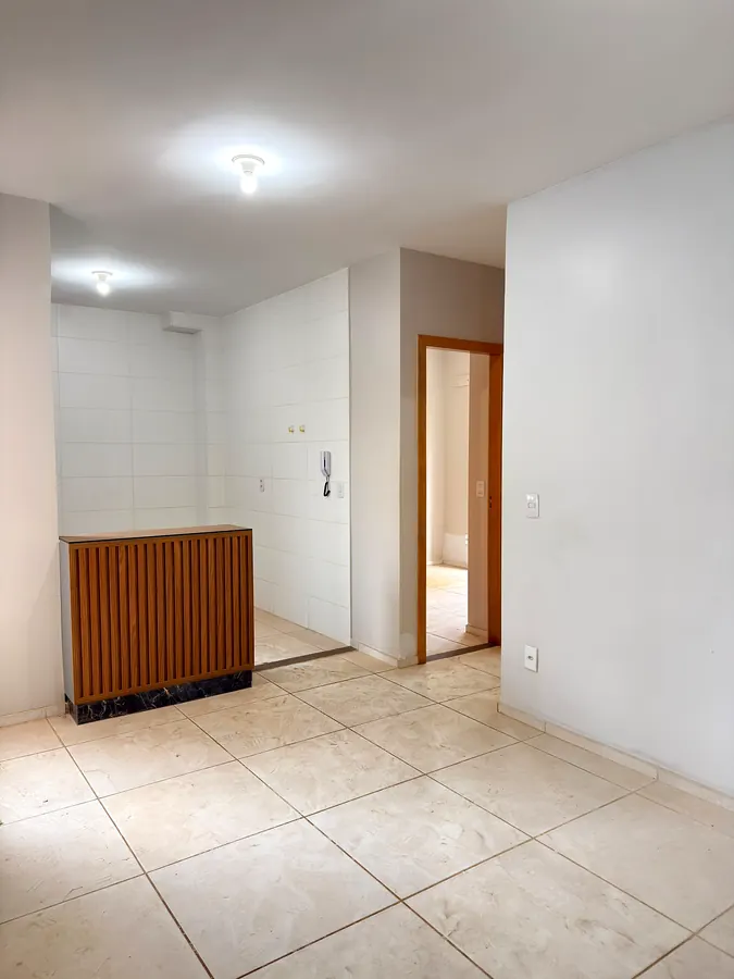 Sala integrada à cozinha